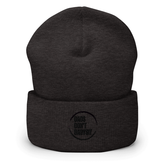 Dads Don't Babysit Logo Beanie